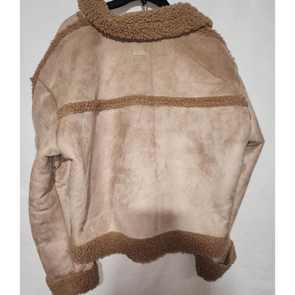 wild fable women's Faux shearling jacket XXL-New - Picture 2 of 6
